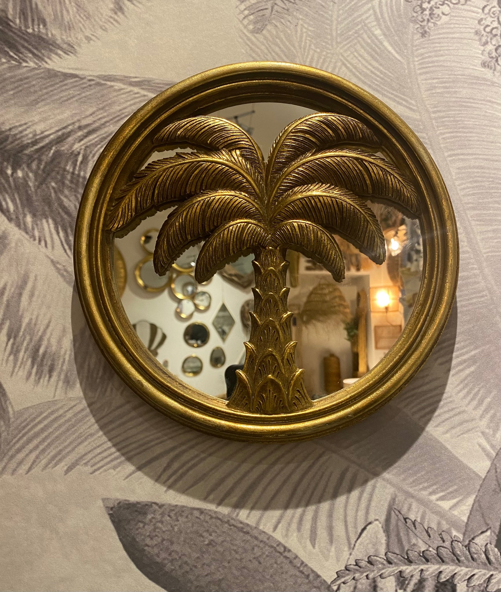 Miroir palmier