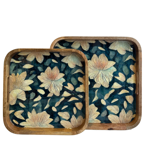 Plateaux rectangles bois Manguier