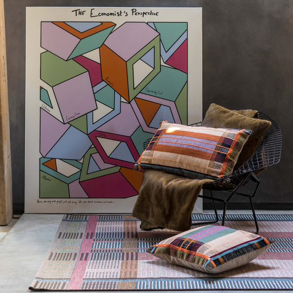 Tapis multicolore Gaël extérieur