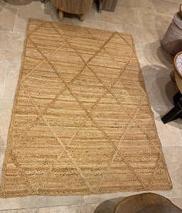 Tapis jute surpiqué