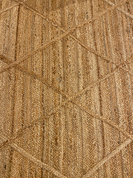 Tapis jute surpiqué